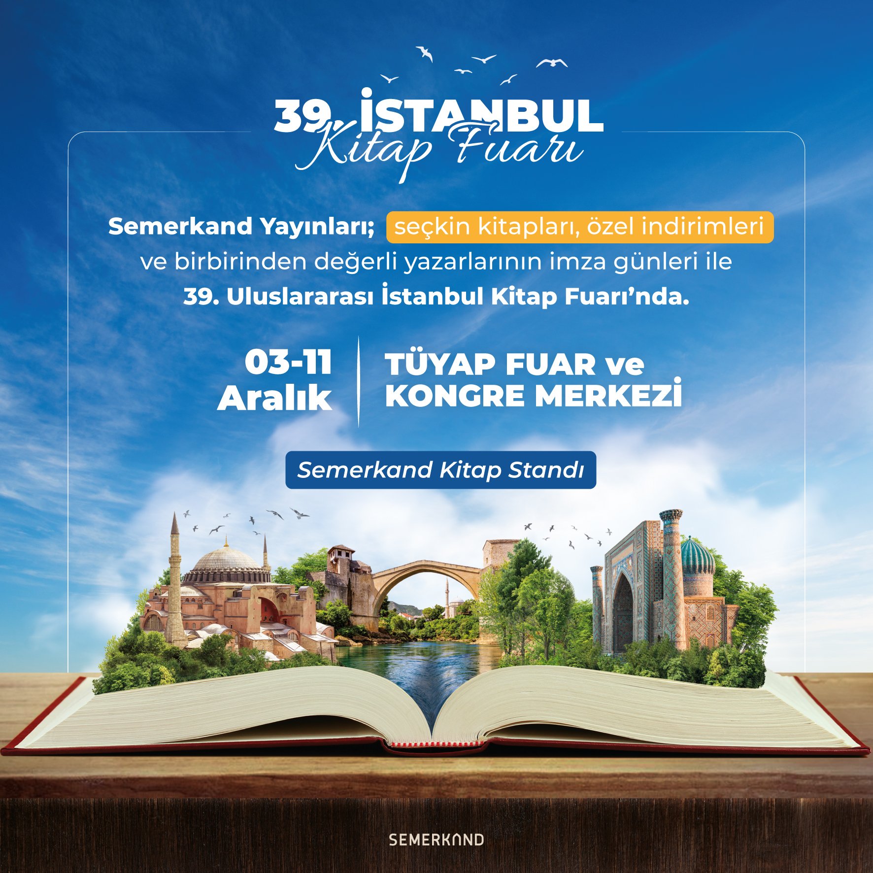39. İstanbul Kitap Fuarı